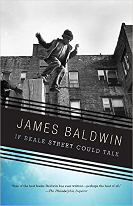 Book cover for "If Beale Street Could Talk" by James Baldwin