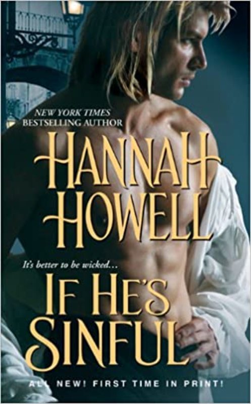 Book cover for "If He's Sinful" by Hannah Howell