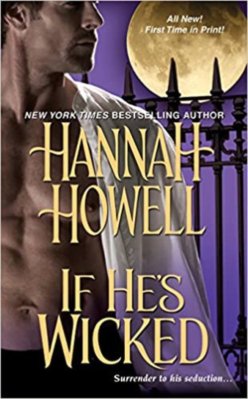 Book cover for "If He's Wicked" by Hannah Howell