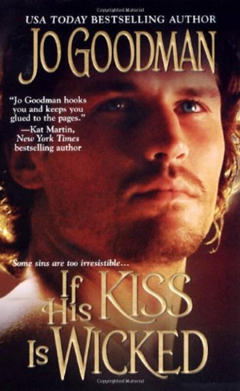Book cover for "If His Kiss Is Wicked" by Jo Goodman