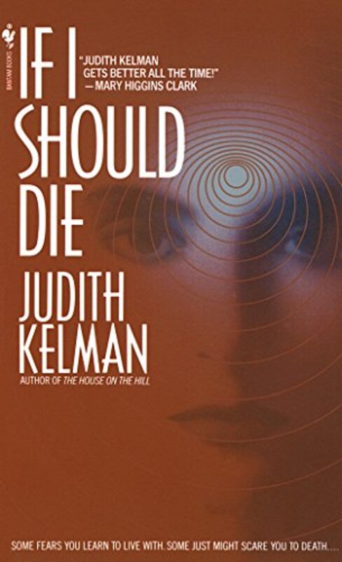 Book cover for "If I Should Die" by Judith Kelman