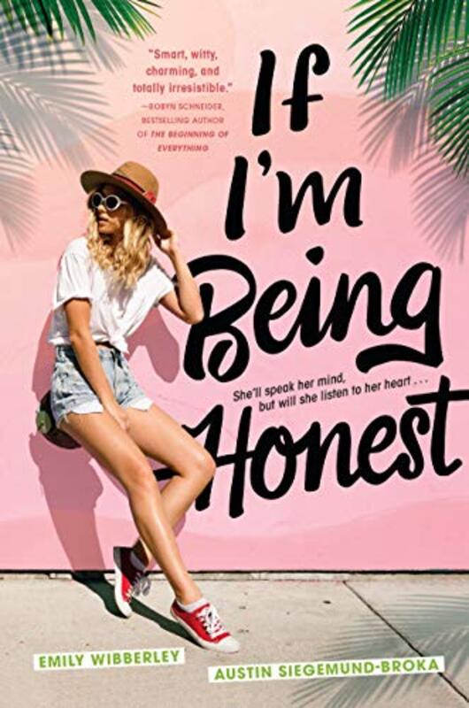 Book cover for "If I'm Being Honest" by Emily Wibberley