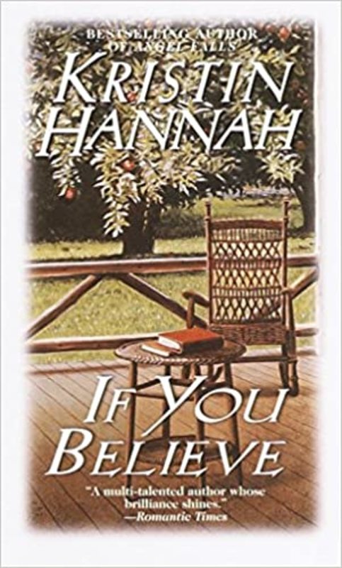 Book cover for "If You Believe" by Kristin Hannah