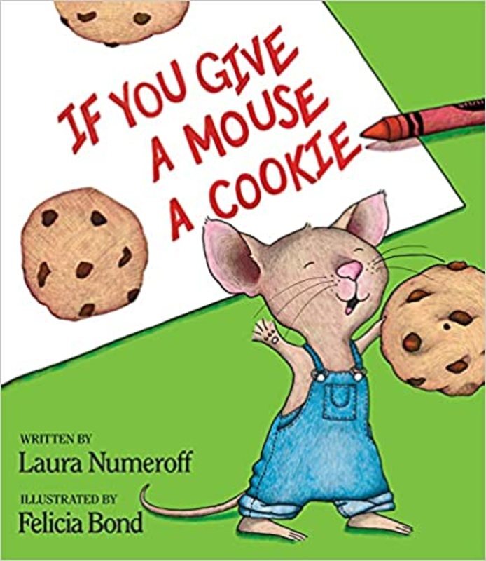 Book cover for "If You Give a Mouse a Cookie" by Laura Numeroff