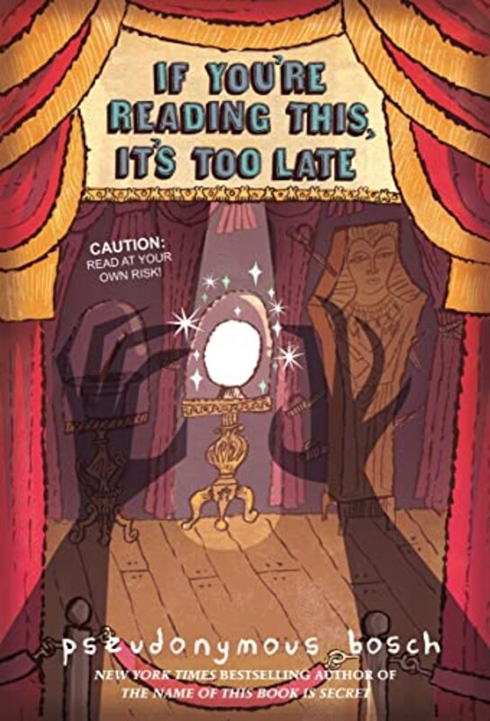 Book cover for "If You're Reading This, It's Too Late" by Pseudonym Bosch