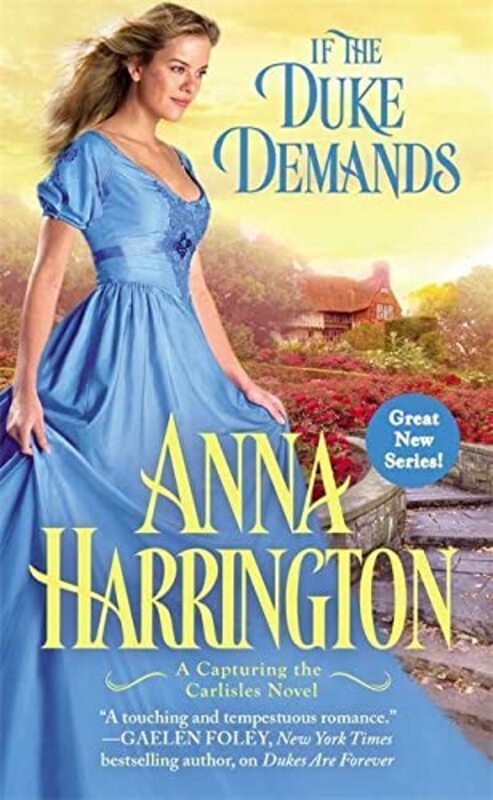 Book cover for "If the Duke Demands" by Anna Harrington