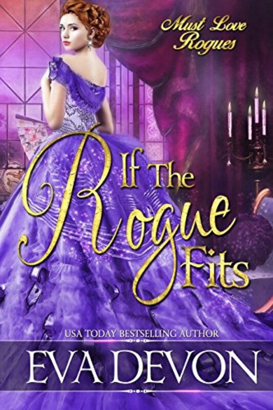 Book cover for "If the Rogue Fits" by Eva Devon