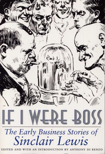 Book cover for "If I Were Boss" by Sinclair Lewis
