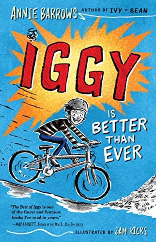Book cover for "Iggy Is Better Than Ever" by Annie Barrows