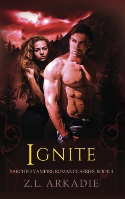 Book cover for "Ignite" by ZL Arkadie
