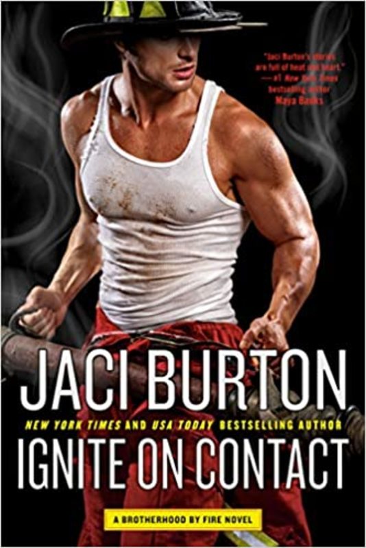 Book cover for "Ignite on Contact" by Jaci Burton