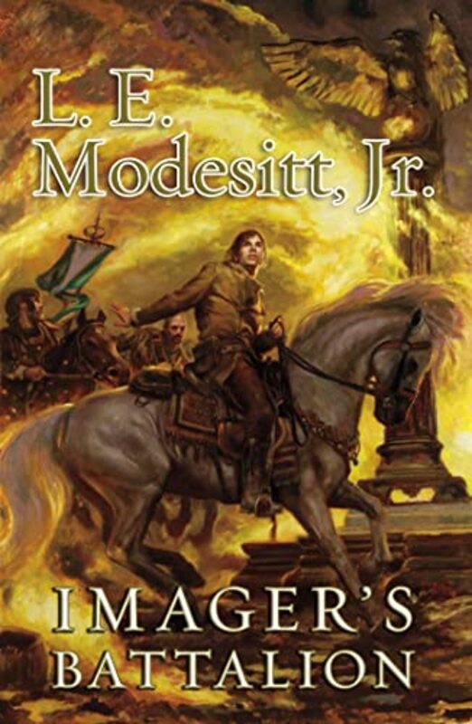 Book cover for "Imager's Battalion" by LE Modesitt Jr