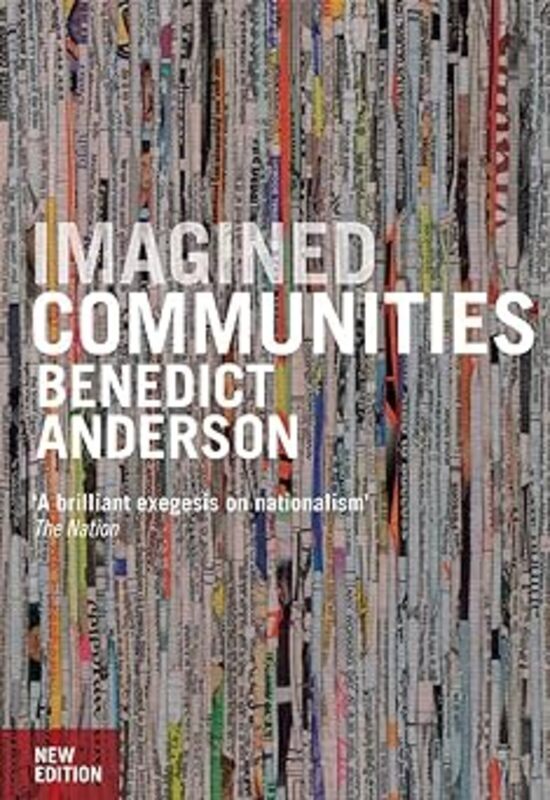 Book cover for "Imagined Communities" by Benedict Anderson