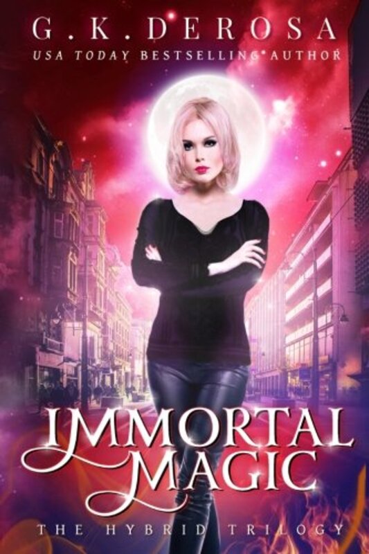 Book cover for "Immortal Magic" by GK DeRosa
