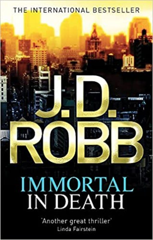 Book cover for "Immortal in Death" by JD Robb