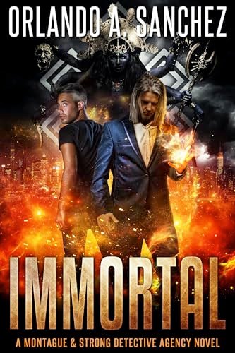Book cover for "Immortal" by Orlando A Sanchez