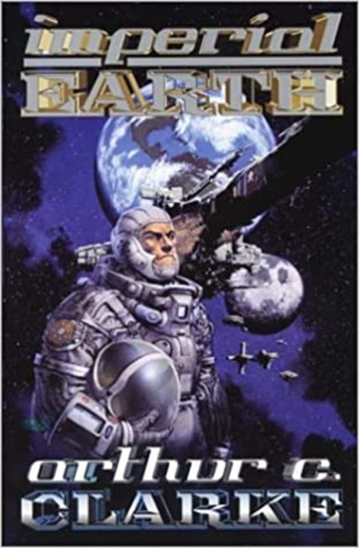 Book cover for "Imperial Earth" by Arthur C. Clarke