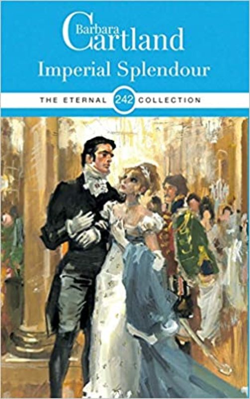 Book cover for "Imperial Splendour" by Barbara Cartland