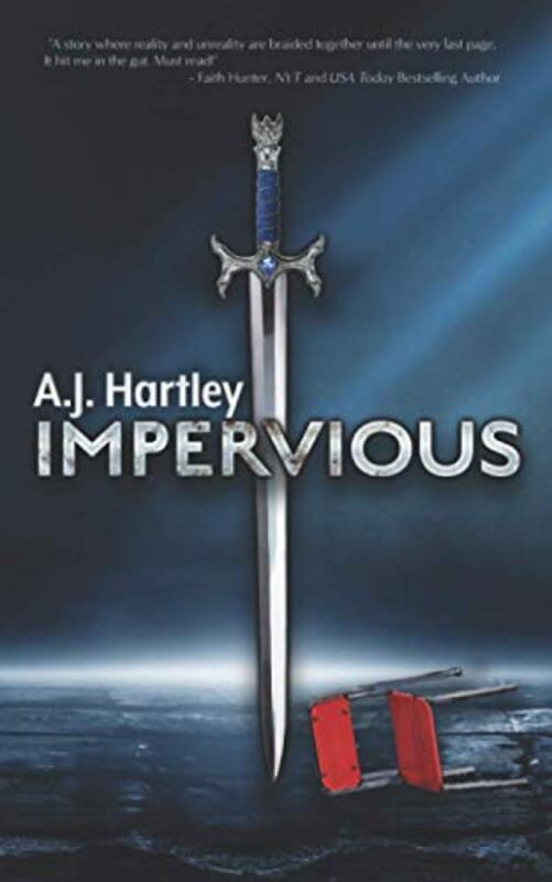 Book cover for "Impervious" by AJ Hartley