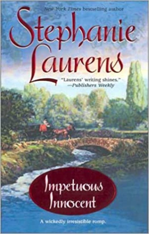 Book cover for "Impetuous Innocent" by Stephanie Laurens