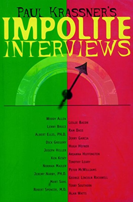 Book cover for "Impolite Interviews" by Paul Krassner