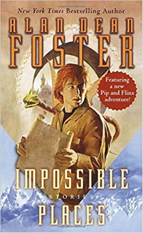 Book cover for "Impossible Places" by Alan Dean Foster