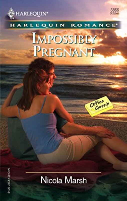 Book cover for "Impossibly Pregnant" by Nicola Marsh