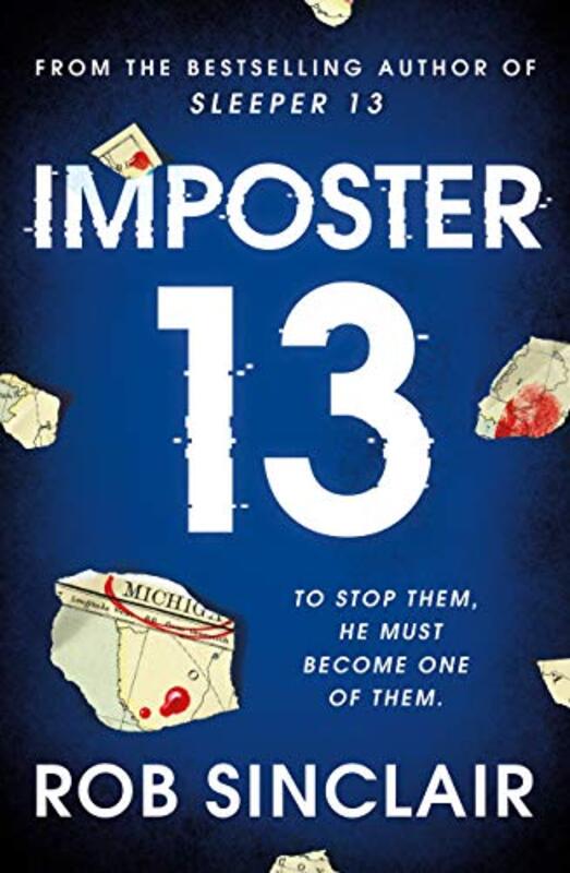 Book cover for "Imposter 13" by Rob Sinclair