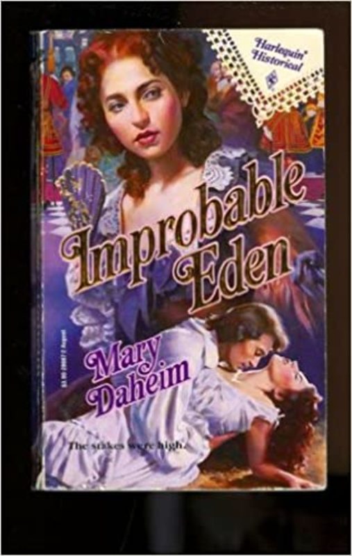 Book cover for "Improbable Eden" by Mary Daheim