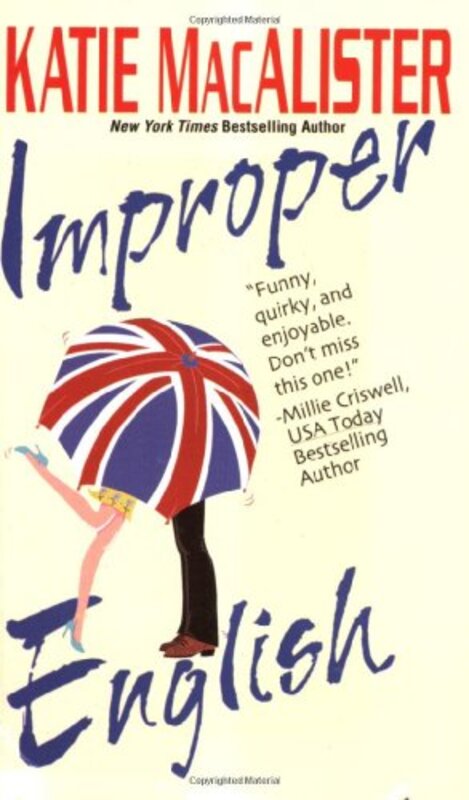 Book cover for "Improper English" by Katie MacAlister