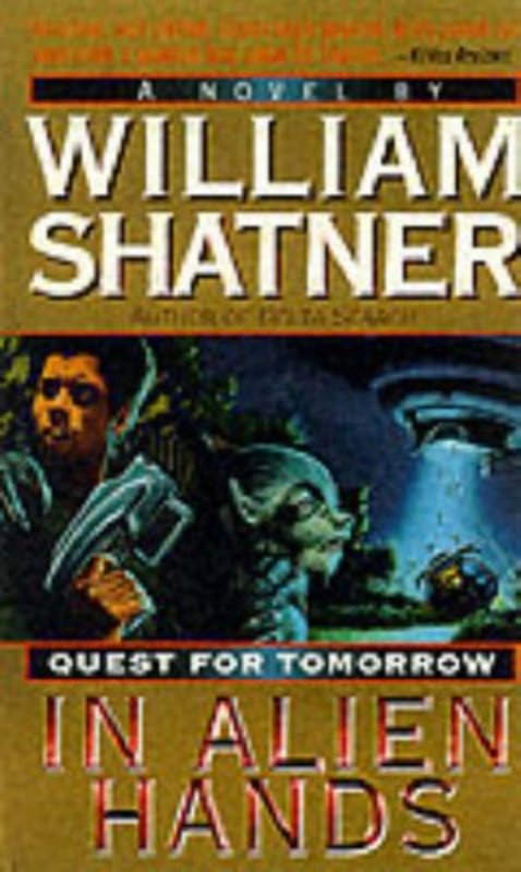 Book cover for "In Alien Hands" by William Shatner