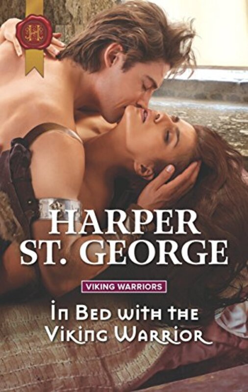Book cover for "In Bed with the Viking Warrior" by Harper St George