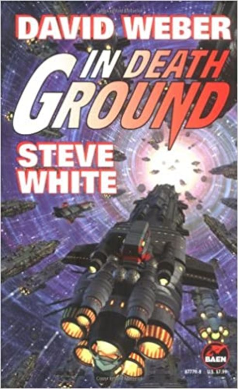 Book cover for "In Death Ground" by David Weber