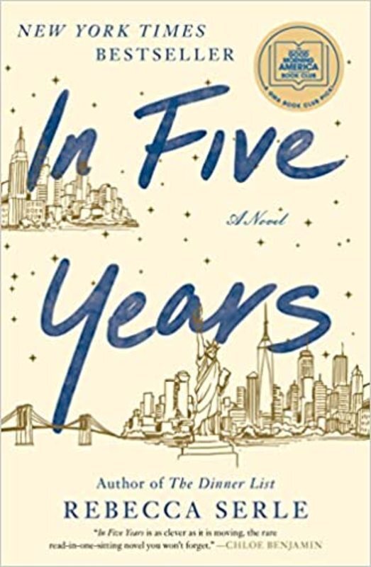 Book cover for "In Five Years" by Rebecca Serle