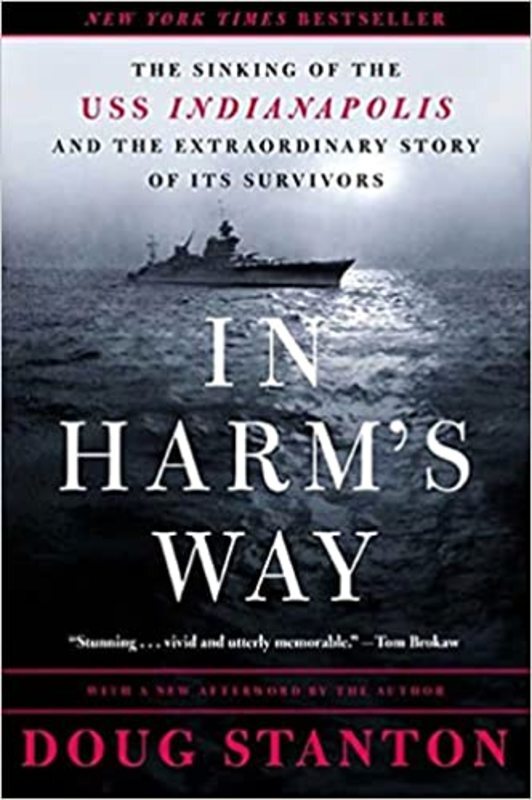 Book cover for "In Harm's Way" by Doug Stanton