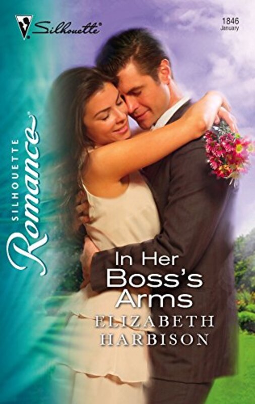 Book cover for "In Her Boss's Arms" by Elizabeth Harbison