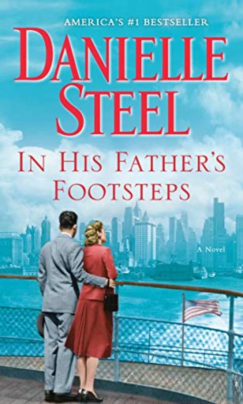 Book cover for "In His Father's Footsteps" by Danielle Steel