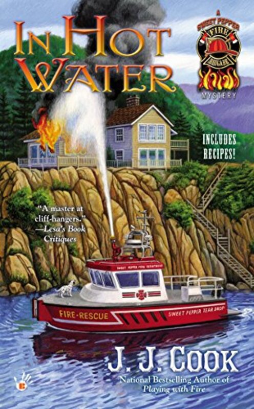 Book cover for "In Hot Water" by JJ Cook