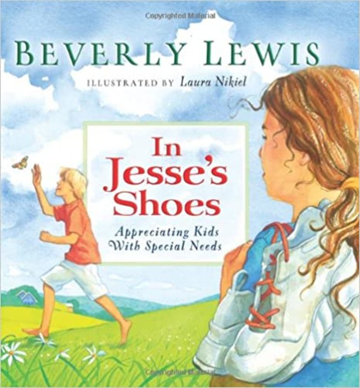 Book cover for "In Jesse's Shoes" by Beverly Lewis