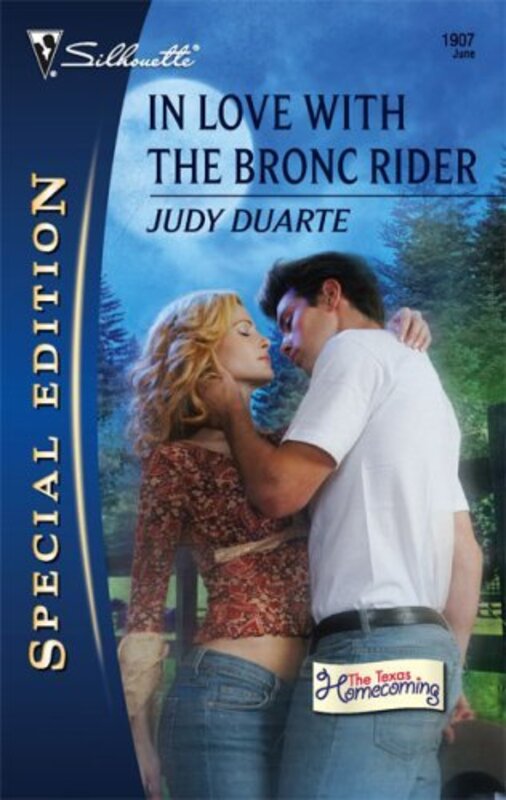 Book cover for "In Love With The Bronc Rider" by Judy Duarte