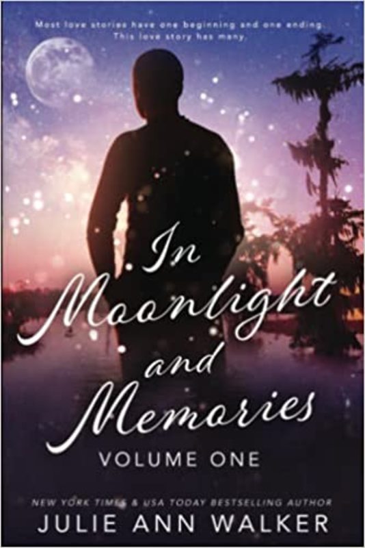 Book cover for "In Moonlight and Memories" by Julie Ann Walker