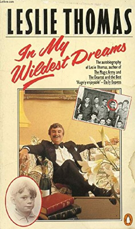 Book cover for "In My Wildest Dreams" by Leslie Thomas