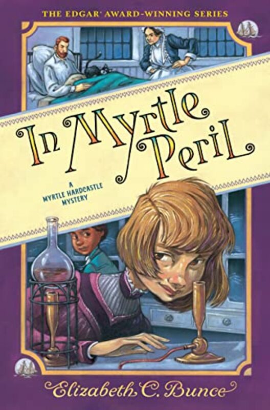 Book cover for "In Myrtle Peril" by Elizabeth C Bunce