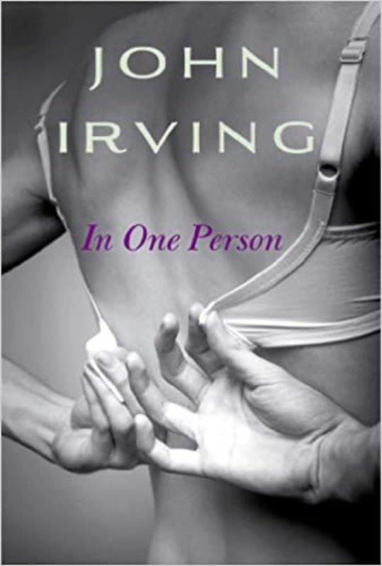 Book cover for "In One Person" by John Irving