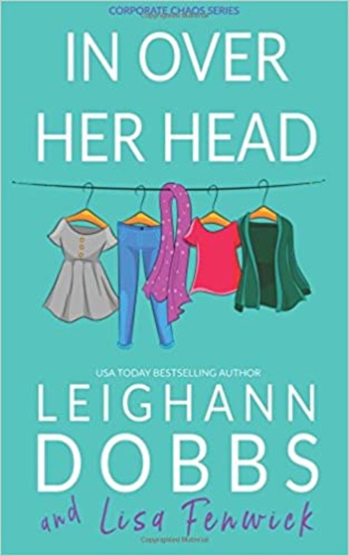 Book cover for "In Over Her Head" by Leighann Dobbs