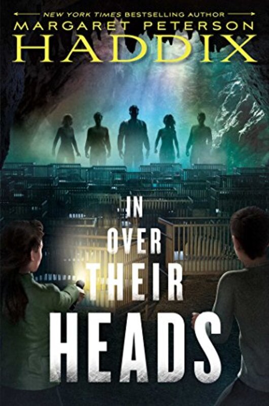 Book cover for "In Over Their Heads" by Margaret Peterson Haddix