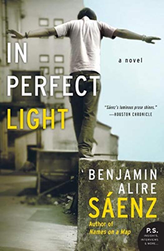 Book cover for "In Perfect Light" by Benjamin Alire Saenz