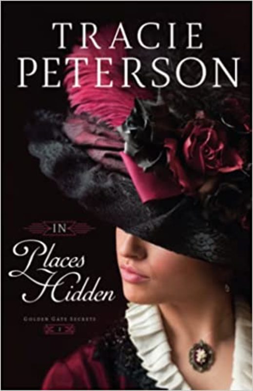 Book cover for "In Places Hidden" by Tracie Peterson