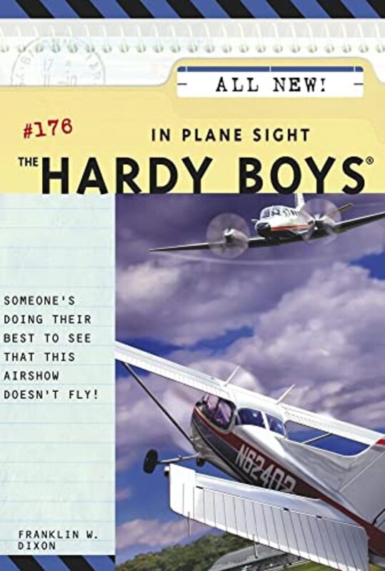 Book cover for "In Plane Sight" by Franklin W Dixon