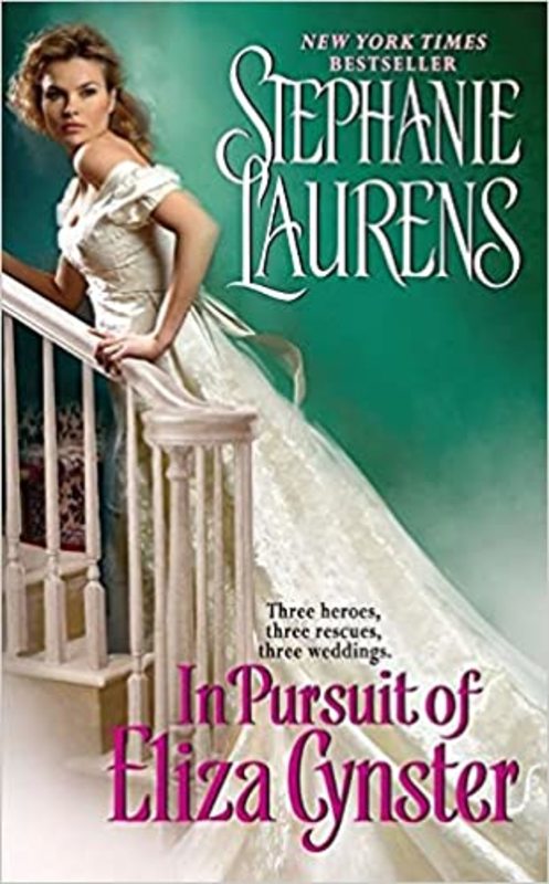 Book cover for "In Pursuit of Eliza Cynster" by Stephanie Laurens